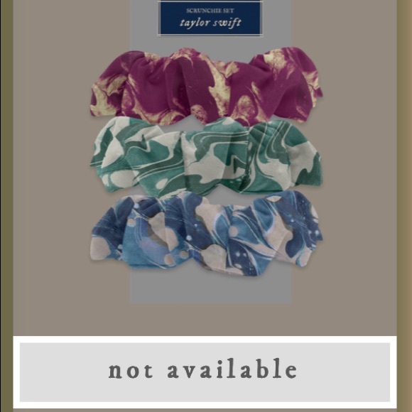 bundle of taylor swift scrunchies hair ties set 8 - Picture 3 of 16